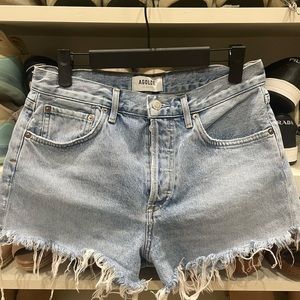 Worn once Agolde Parker Vintage Cutoff Shorts Size 26